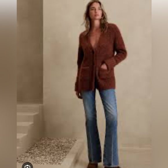 Banana Republic Alpaca Blend Sweater Cardigan - Picture 1 of 6